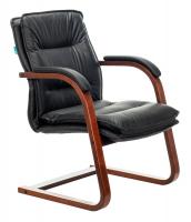 Кресло для посетителей Бюрократ T-9927WALNUT-AV