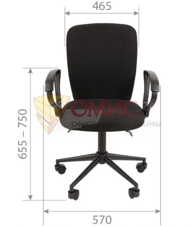 Кресло офисное CHAIRMAN 9801 black