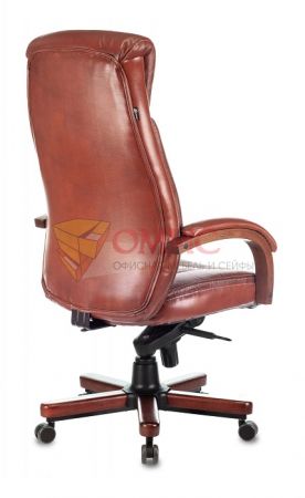 Кресло руководителя Бюрократ T-9922WALNUT