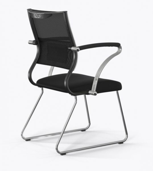 Стул офисный ErgoLife Sit Air (низк.спинк.) M4-4(хром)