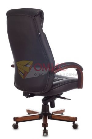 Кресло руководителя Бюрократ T-9924WALNUT
