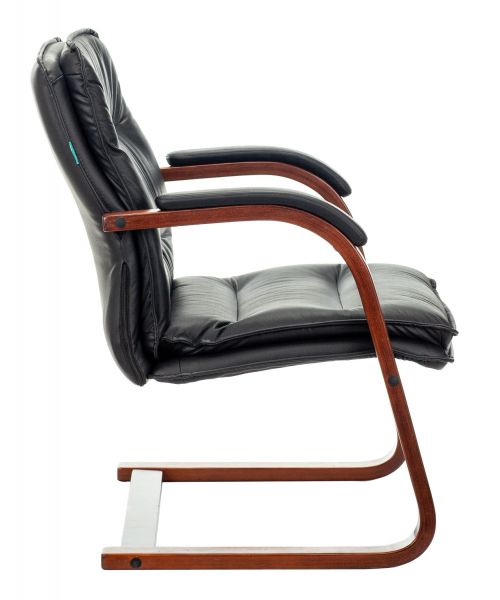 Кресло для посетителей Бюрократ T-9927WALNUT-AV