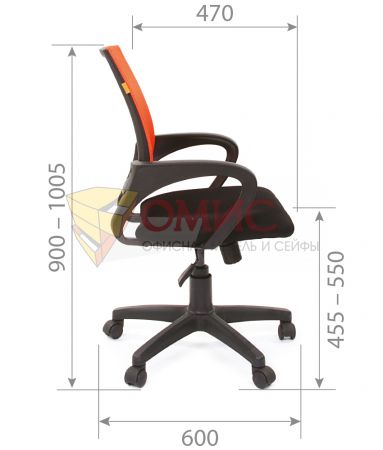 Кресло офисное CHAIRMAN 696 black